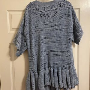 free people mini dress size large